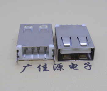横沥镇USB AF立式 直插 加长款17.5MM 大电流3A插座