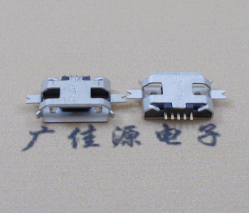 横沥镇MICRO USB 5P接口 沉板1.2贴片 卷边母座