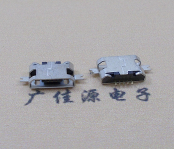 横沥镇MICRO USB B型口 两脚SMT沉板0.7/1.0/1.6直边