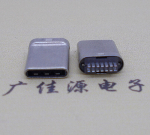 横沥镇type-c14p公头拉伸无地线厚3.6mm